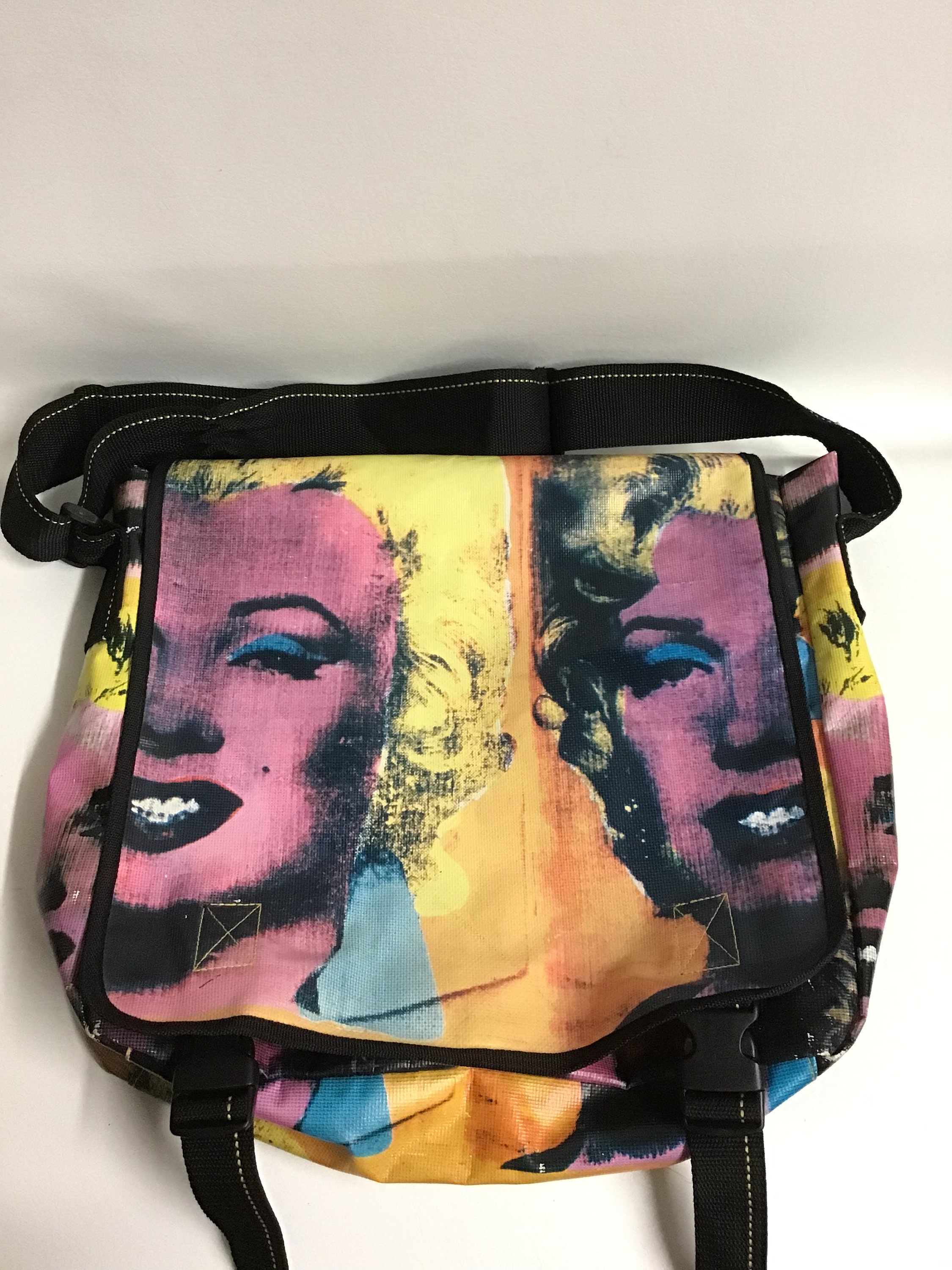 Andy Warhol LAAP Canvas Messenger Bag Etsy