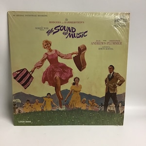 Sound Of Music Vinyl Record Handbag Purse Vintage - Yourgreatfinds