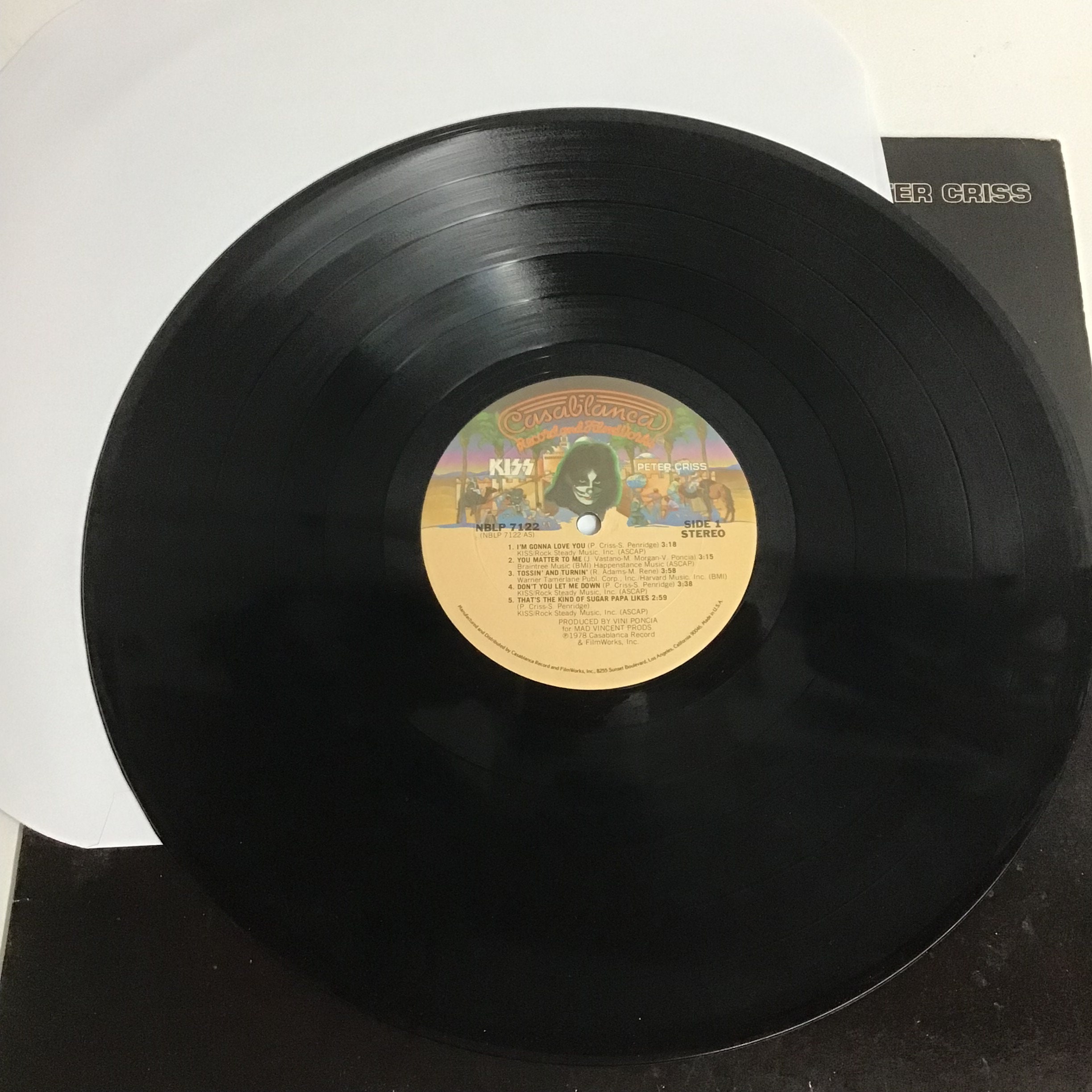 KISS - Peter Criss Vinyl Album - Etsy