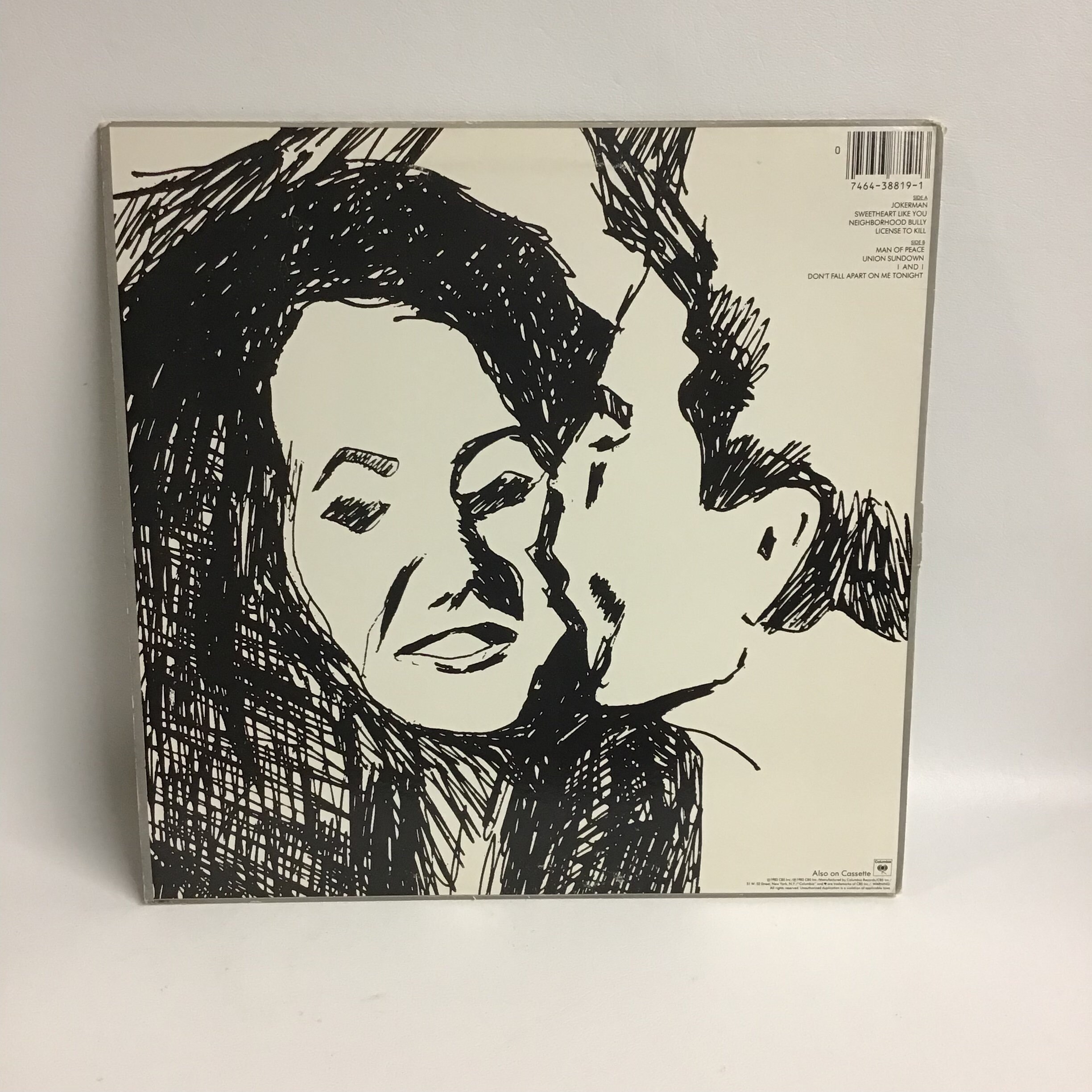 Bob Dylan Vinyl Album Infidels - Etsy