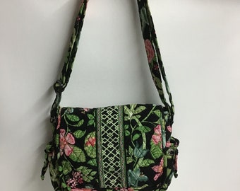 Vera Bradley Crossbody middelgrote botanische bloementas