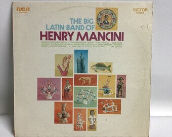 Henry Mancini Vinyl Album The Big Latin Band