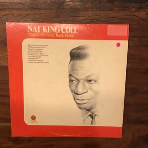 Nat King Cole Vinyl Albums Walkin’ My Baby Back Home