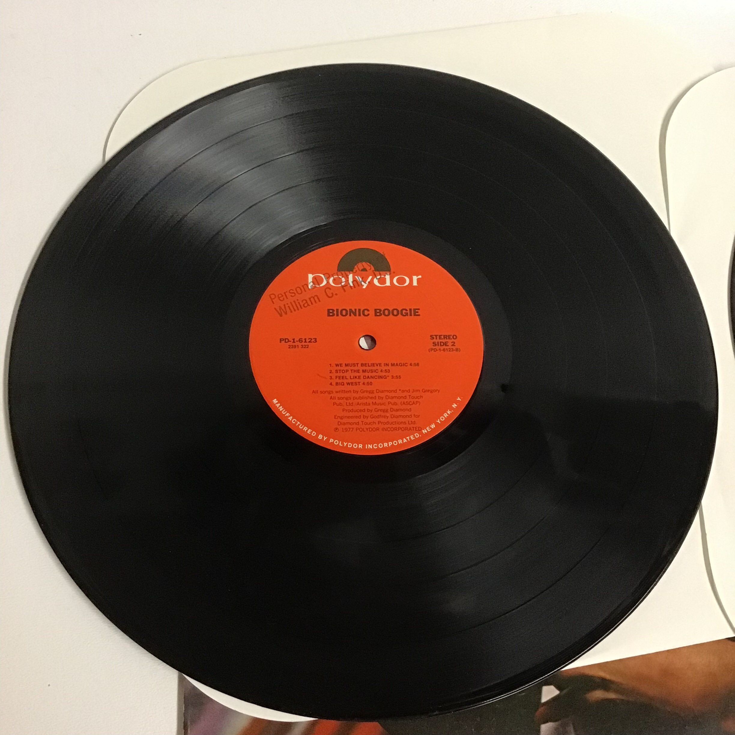Bionic Boogie Vinyl Album Self Titled Album - Etsy