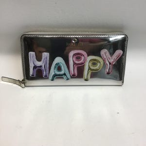 Kate Spade Zip Around HAPPY Lacey Wallet