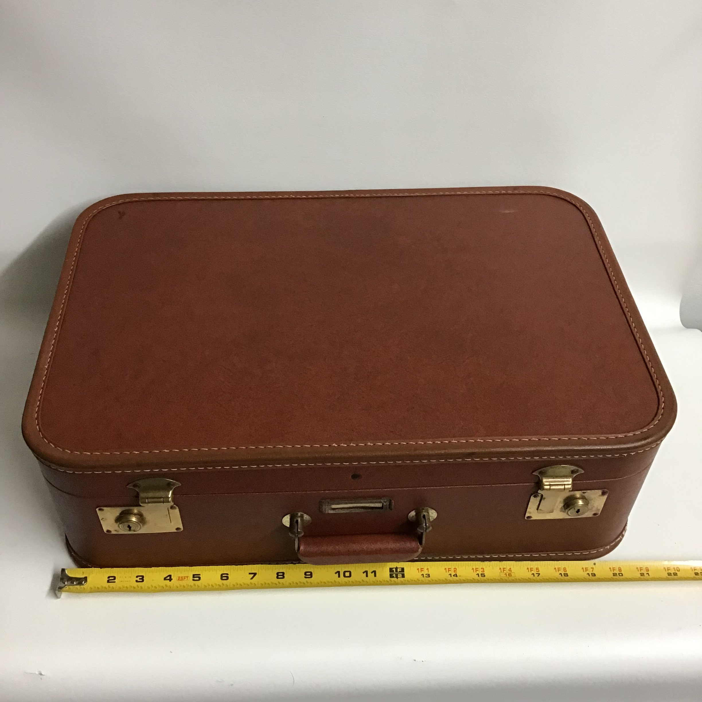 Vintage JC Higgins Hard Shell Suitcase - Etsy