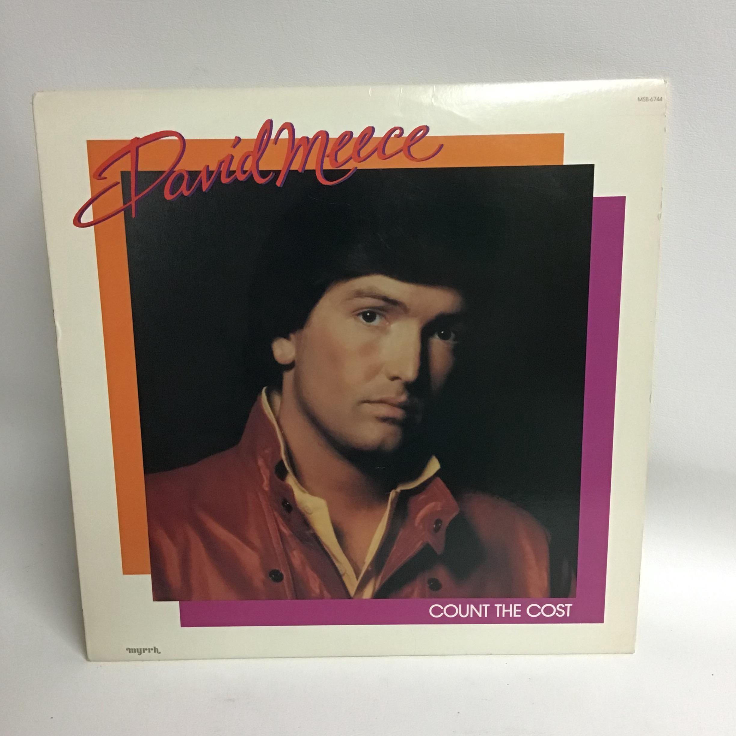 David Meece Vinyl Album 1983 Count the Cost - Etsy