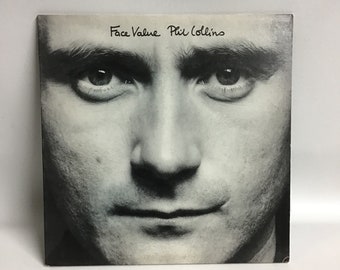 Phil Collins, Face Value / Vinyl - Etsy
