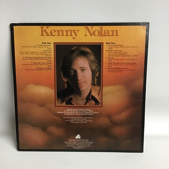 Kenny Nolan Debut Vinyl Album 1977 Self Titled - Etsy