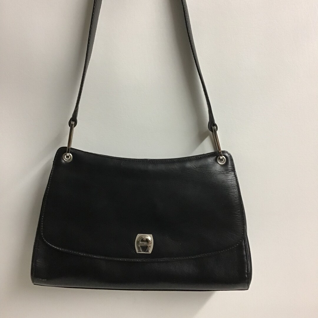 Etienne Aigner Genuine Leather Purse Etsy