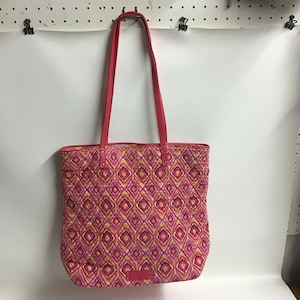Vera Bradley Large Shoulder Tote Clementine