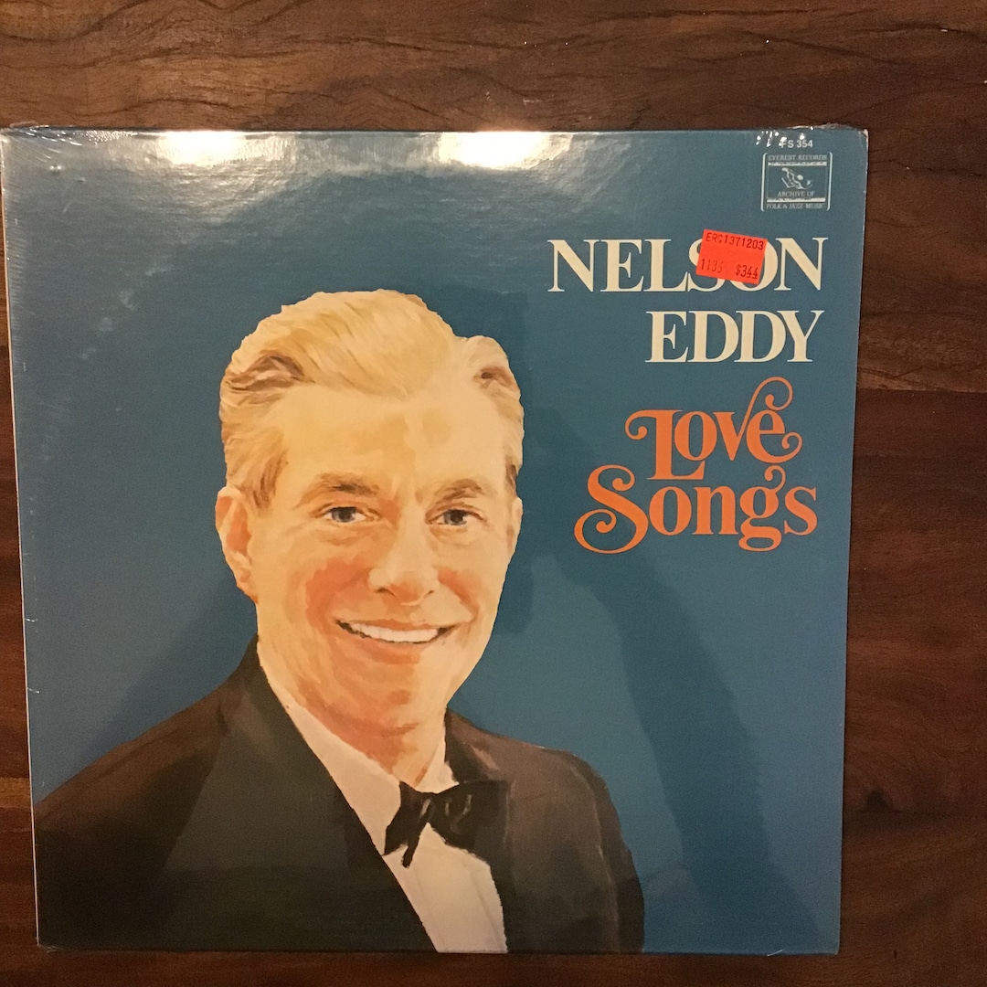 Nelson Eddy Vinyl Album Factory Sealed Love Songs Album - Etsy