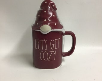 Rae Dunn Ceramic Mug with Lid