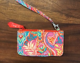 vera bradley slim wristlet