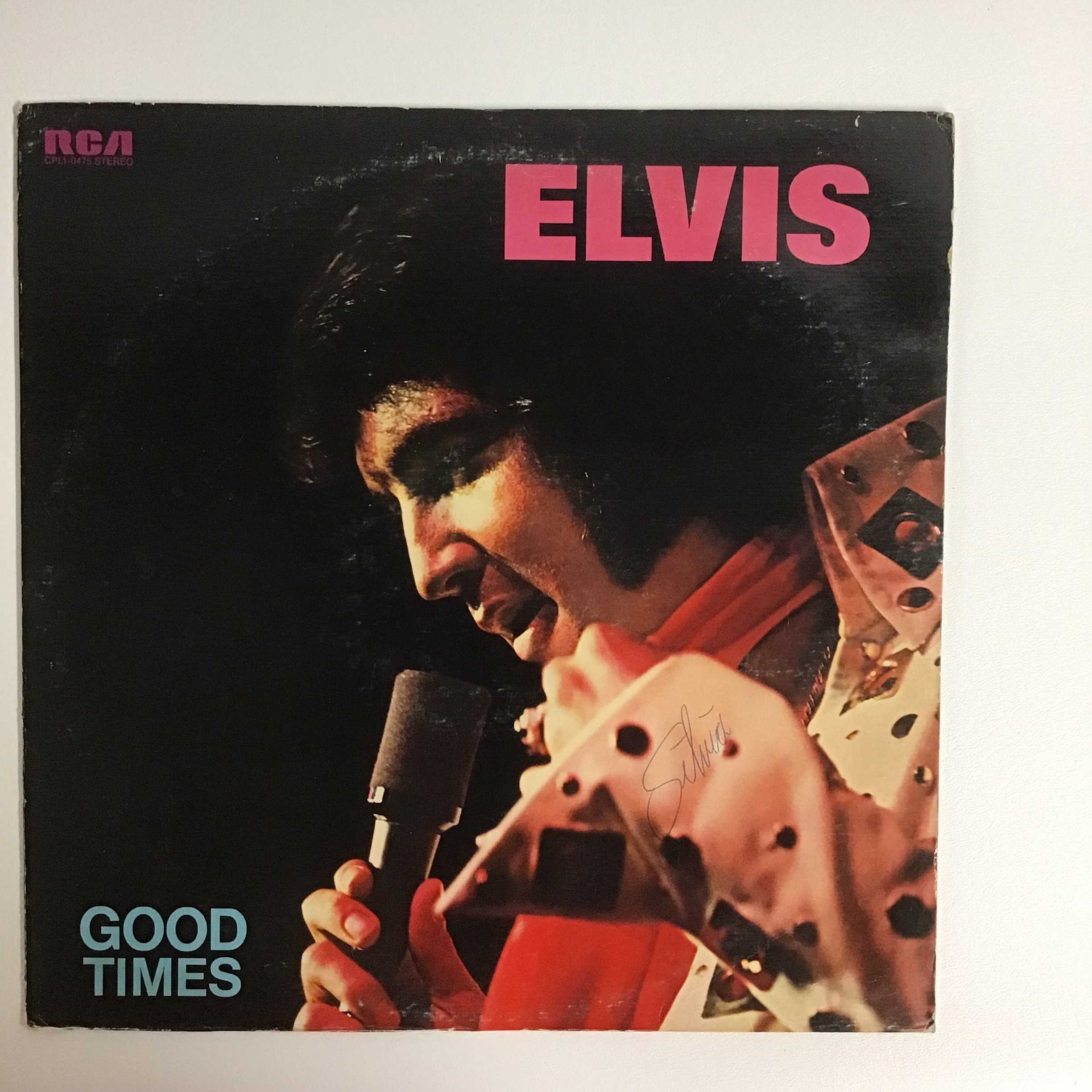 Elvis Presley Vinyl Album Good Times - Etsy
