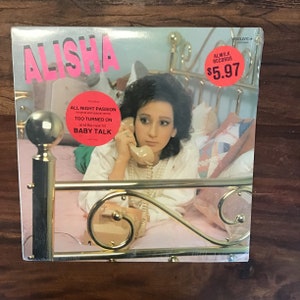 Alisha Vinyl Album Factory Sealed Self Titled