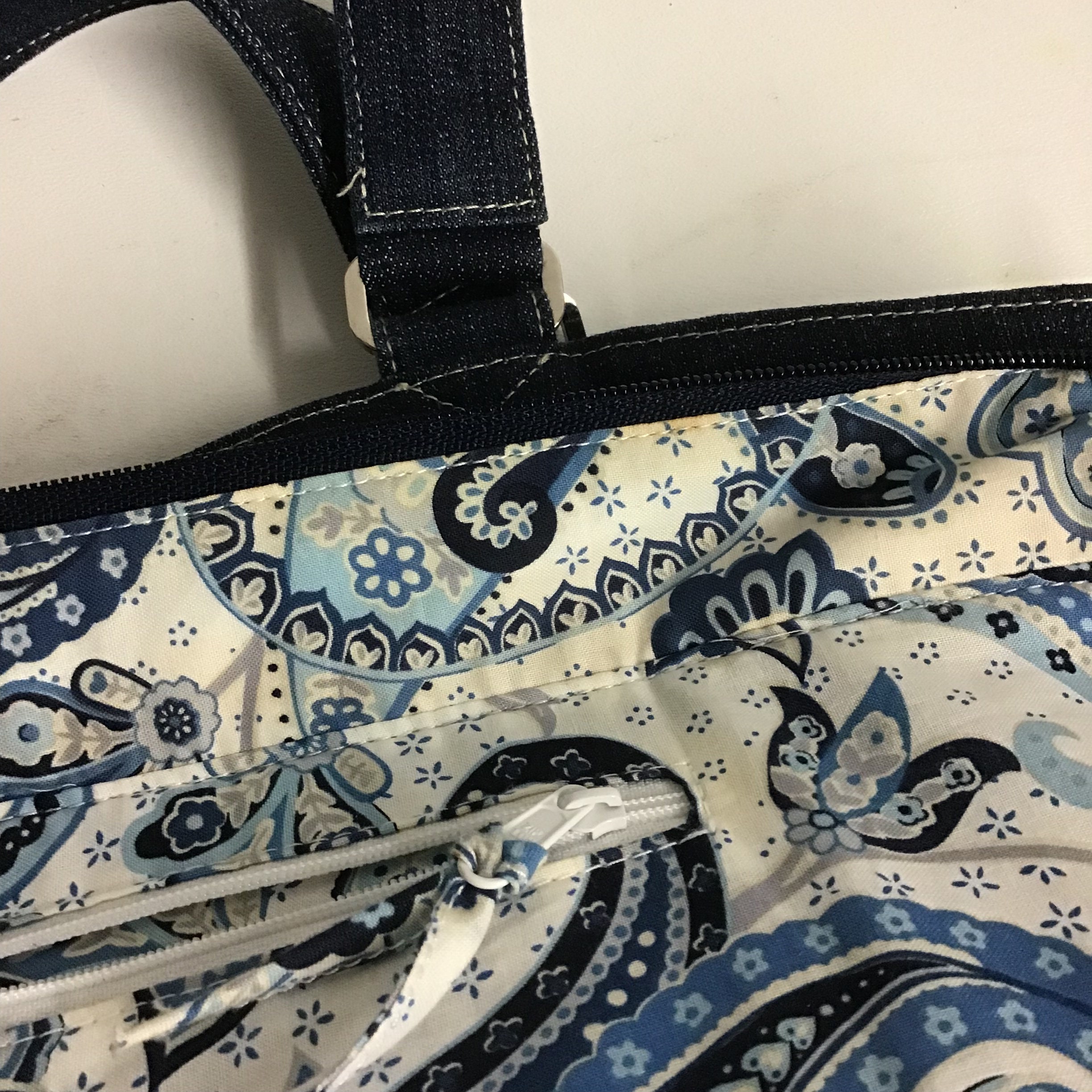 Vera bradley denim purse sale