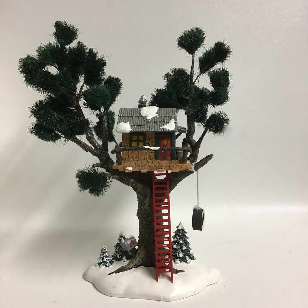Department 56 Snow Village Treetop Tree House 56.54890 Etsy