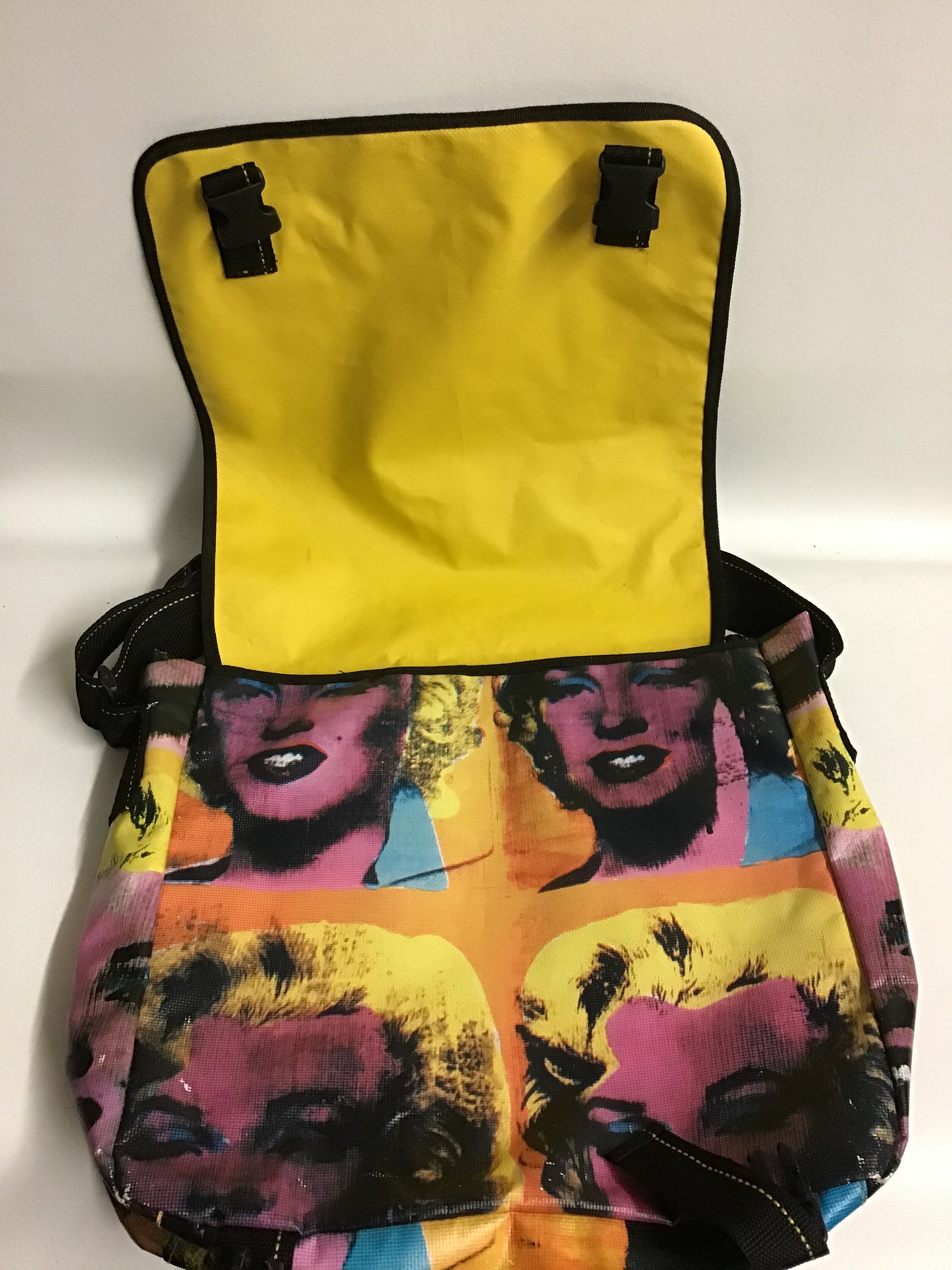 Andy Warhol LAAP Canvas Messenger Bag - Etsy