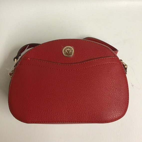 Anne Klein Crossbody Saddle Purse - Gem