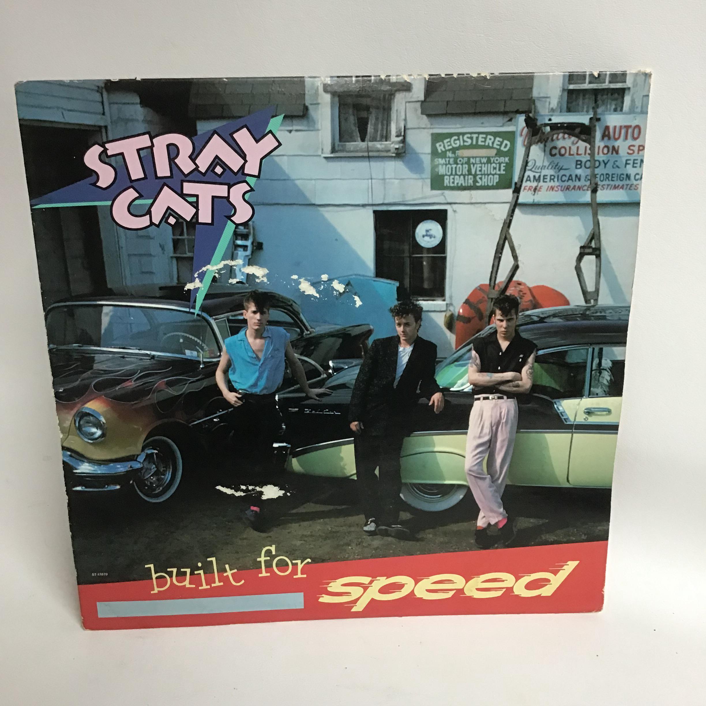 Stray Cats ※プロフ必読  CARRERA Stray Cats Vinyl Album 1982 Built for Speed - Etsy
