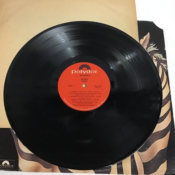 Zzebra Vinyl Album - Etsy
