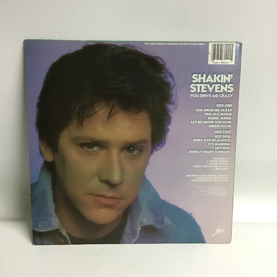 Shakin' Stevens Vinyl Album 1981 You Drive Me Crazy - Etsy