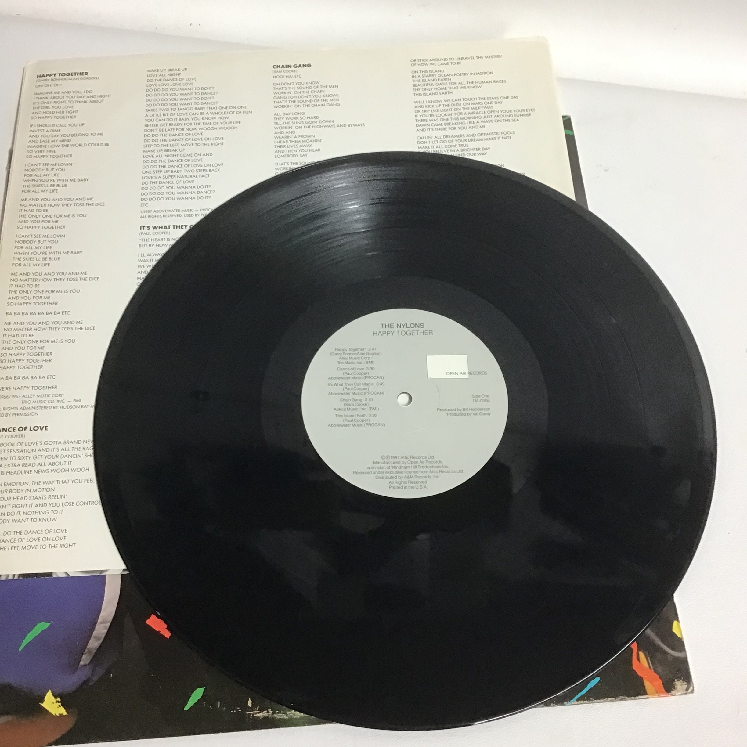 The Nylons Vinyl Album Happy Together - Etsy
