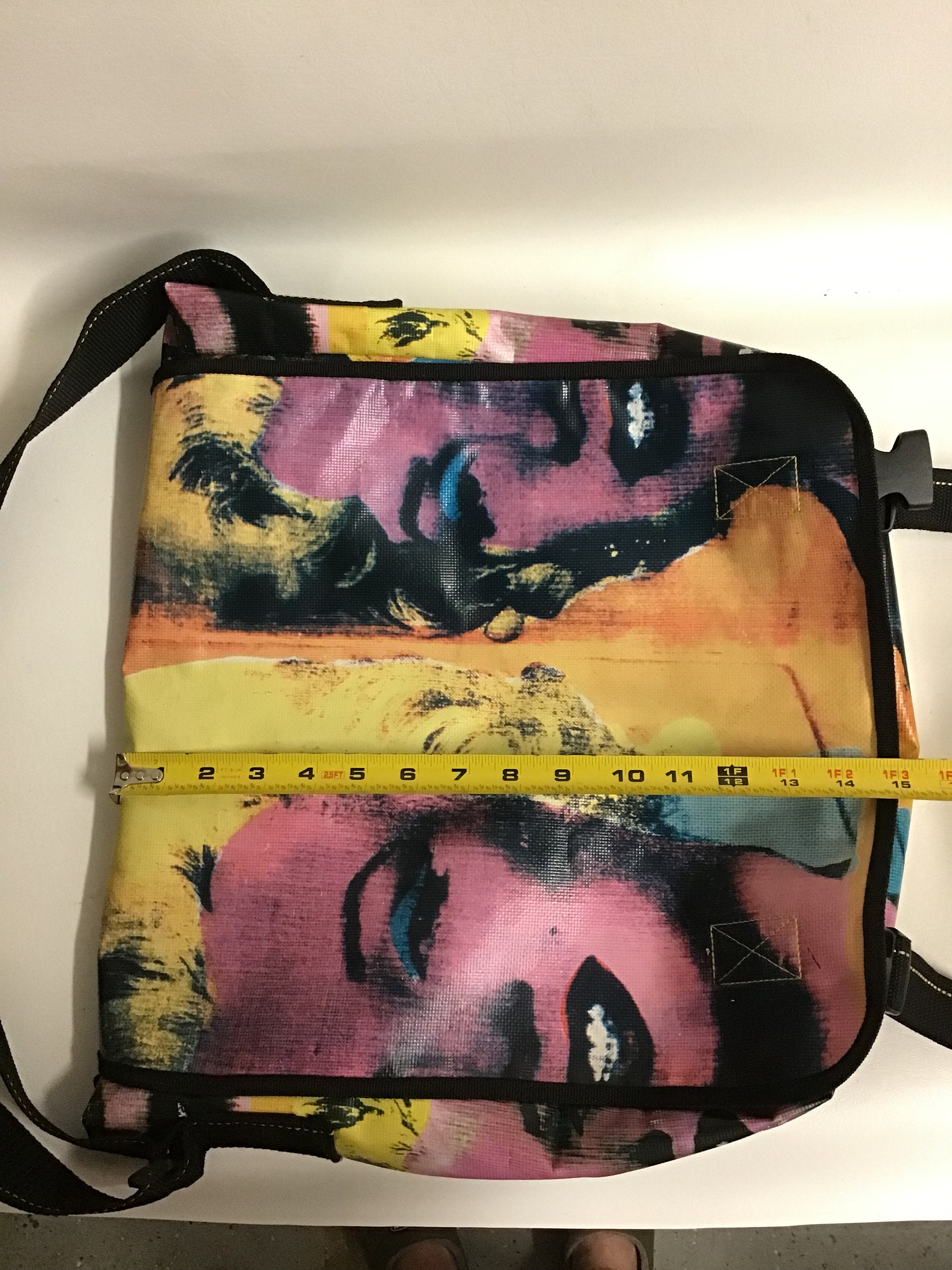 Andy Warhol LAAP Canvas Messenger Bag - Etsy