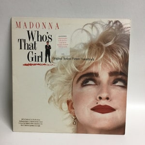 Who’s That Girl Original Motion Picture Soundtrack Vinyl Album