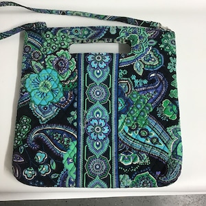 Vera Bradley Rhapsody Blau Einkaufstasche
