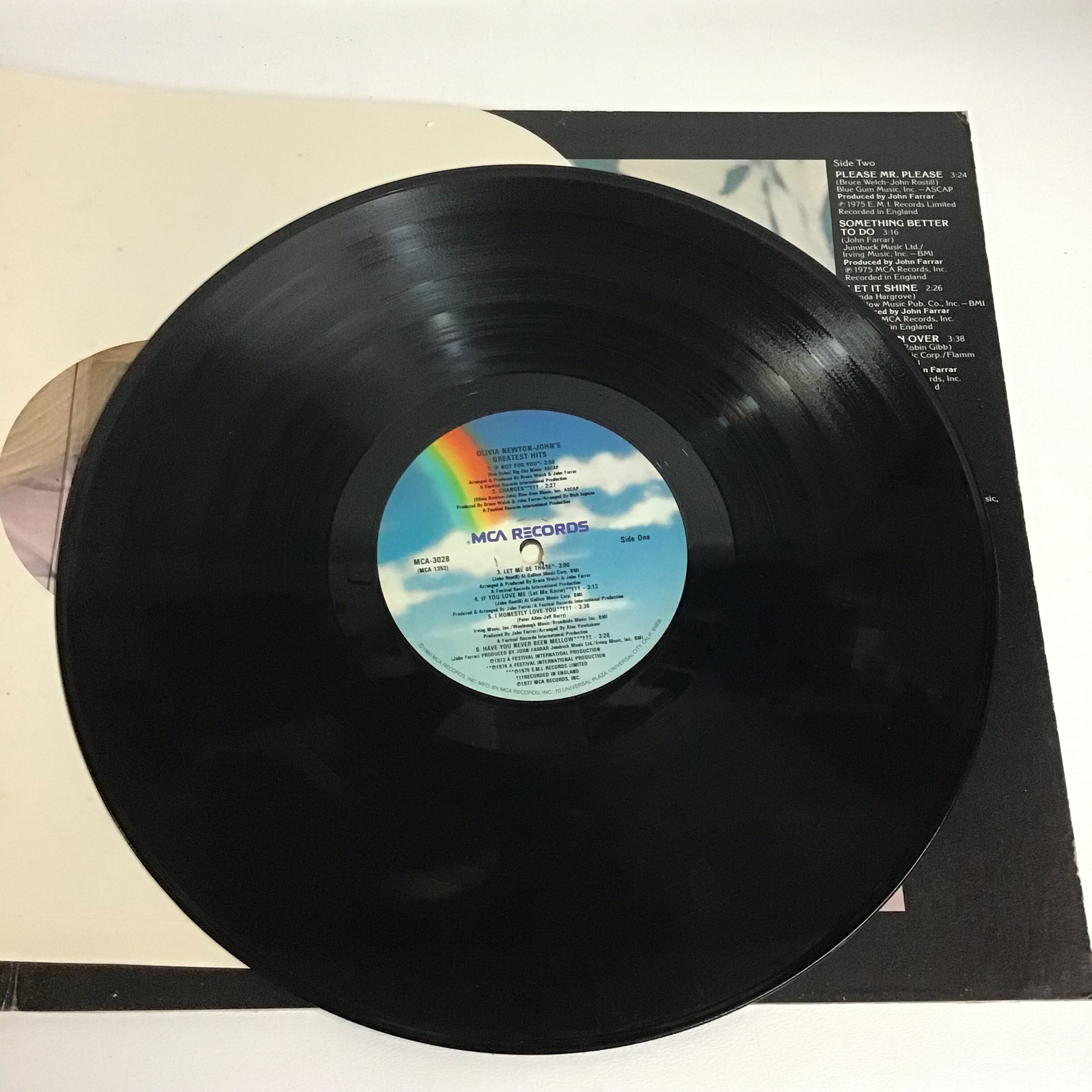 Olivia Newton John Vinyl Album Olivia Newton-john's Greatest Hits