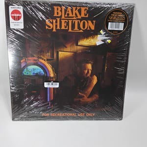 Blake Shelton Factory Sealed Vinyl Album  For Recreational Use Only