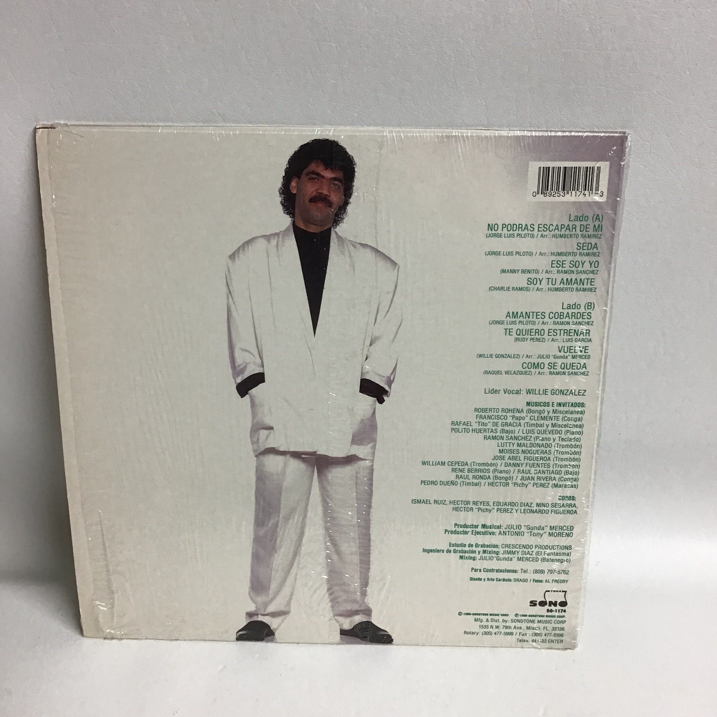 Willie Gonzalez Vinyl Album Sin Comparacion - Etsy