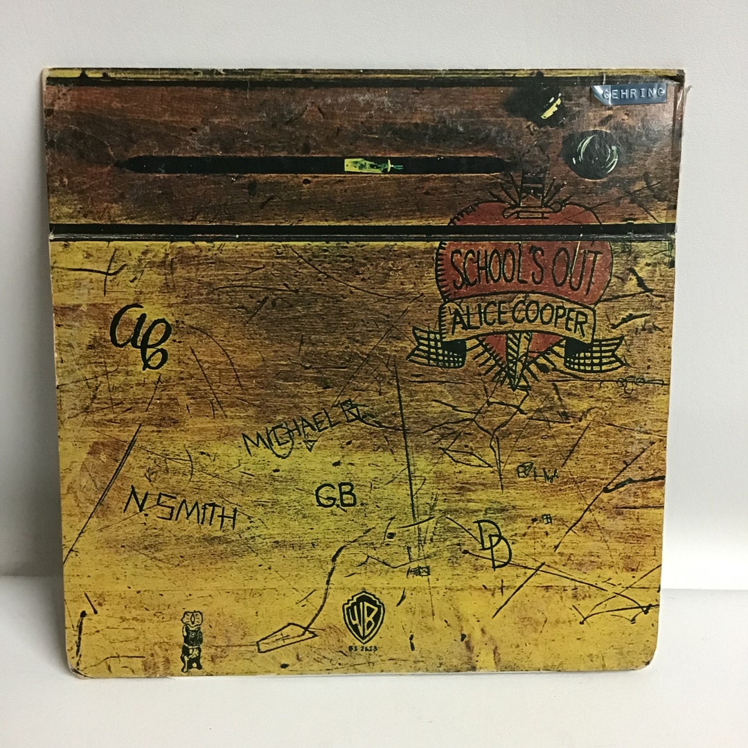Alice Cooper Vinyl Album School's Out - Etsy