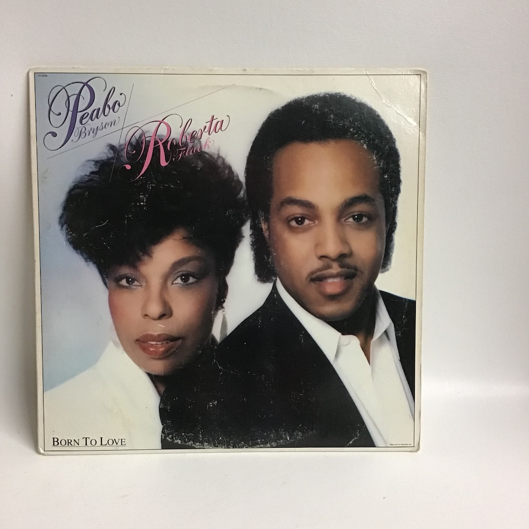 Peabo Bryson and Roberta Flack Vinyl Album Born to Love - Etsy