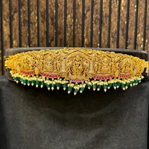 gold Indian waist belt/kundan waist belt/kamarbandh/polki kamarbandh/Indian waist accessory/bridal kamarbandh/belly chain/hip chain