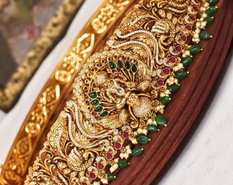 Adult Size Vaddanam, Radha Krishna Hipbelt, High Quality Nakshi