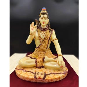 Handcrafted Brass Lord Ganesha Idol | Hindu God Ganpati Statue | Home Temple Decor | Blessings Figurine | Indian Spiritual Gift