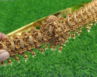 Temple jewellery hip chain deals