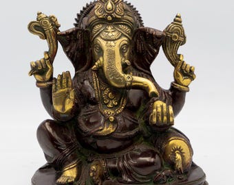 Handcrafted Big Ganesha Idol | Elephant God Statue for Diwali, Wedding & Housewarming