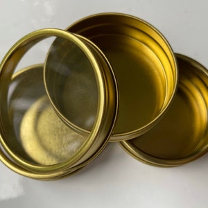 gold window tin