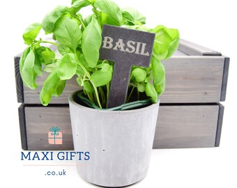 Personalised Slate Plant Marker | Plant Slate Stake | Personalised Garden gifts | Plant Gift Gardening| Father Day Mothers Day | Plant Label