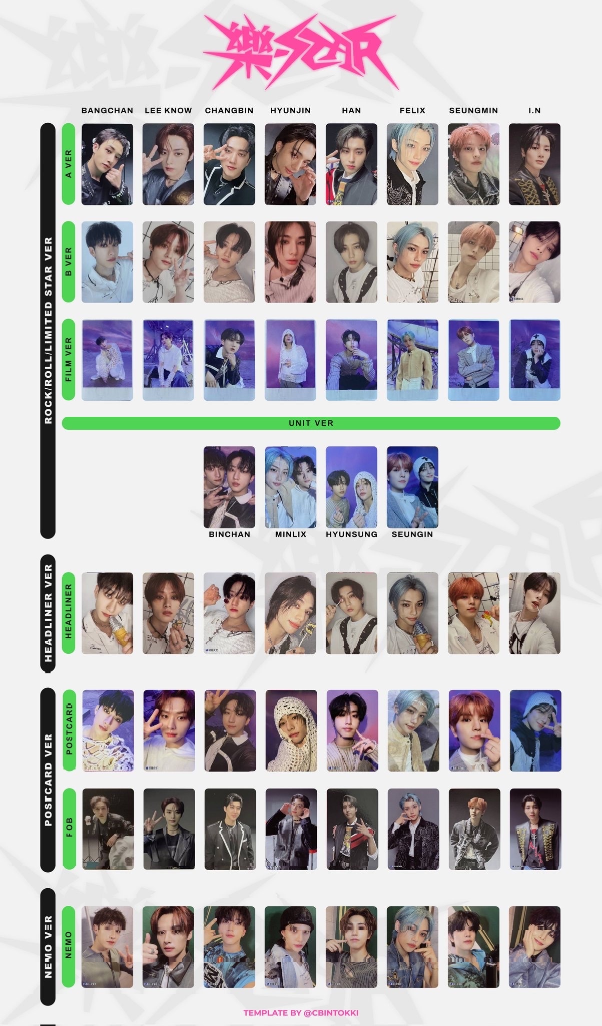 Official Stray Kids Rock Star Album Pcs PRE-ORDER Ends November