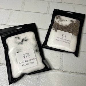 Bath Salts | Bath Potpourri | Relaxing Bath Salt | Luxury Bath Salts | Bath Soak | Floral Bath Soak | Botanical Bath Salts | Spa Bath | Spa