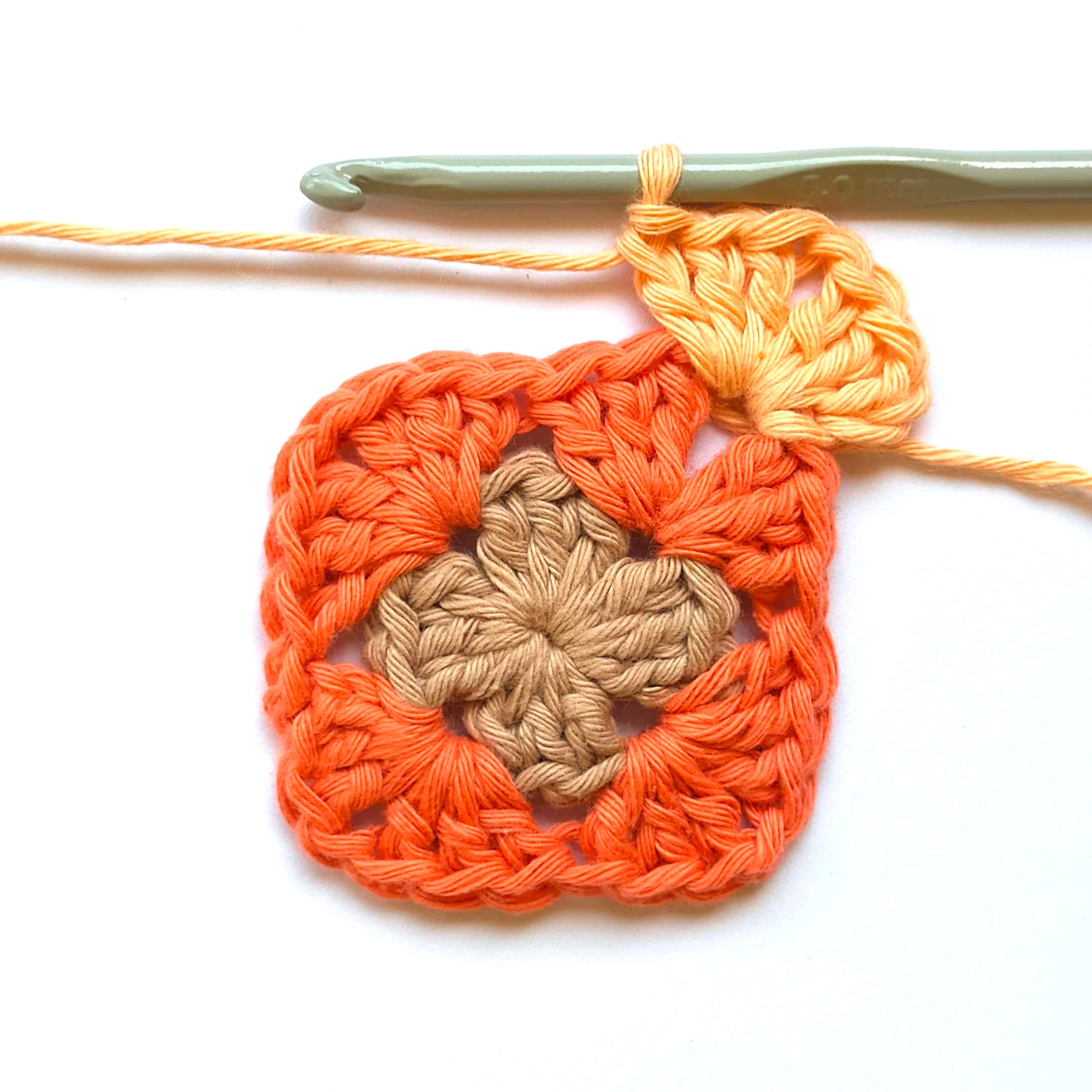 Easy Granny Square Crochet Pattern for Beginners Stepbystep Etsy UK