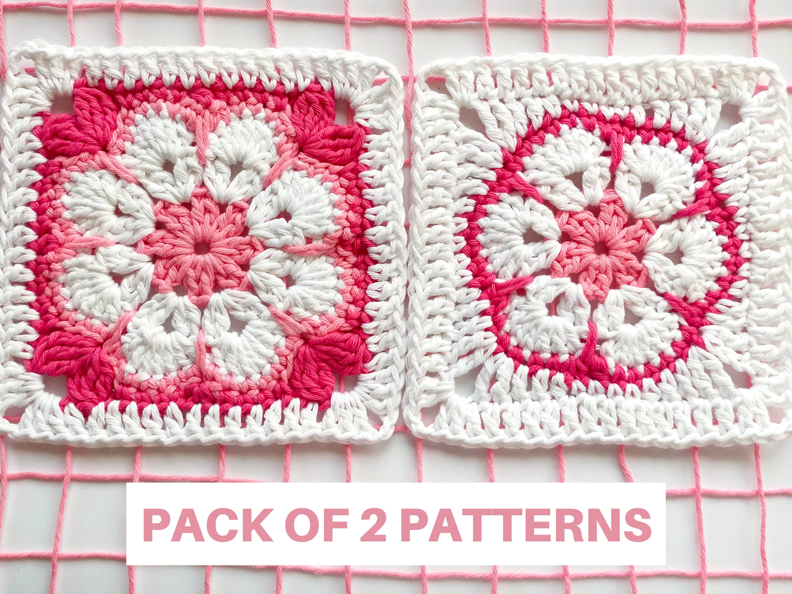 Flower Granny Square - Free Crochet Pattern