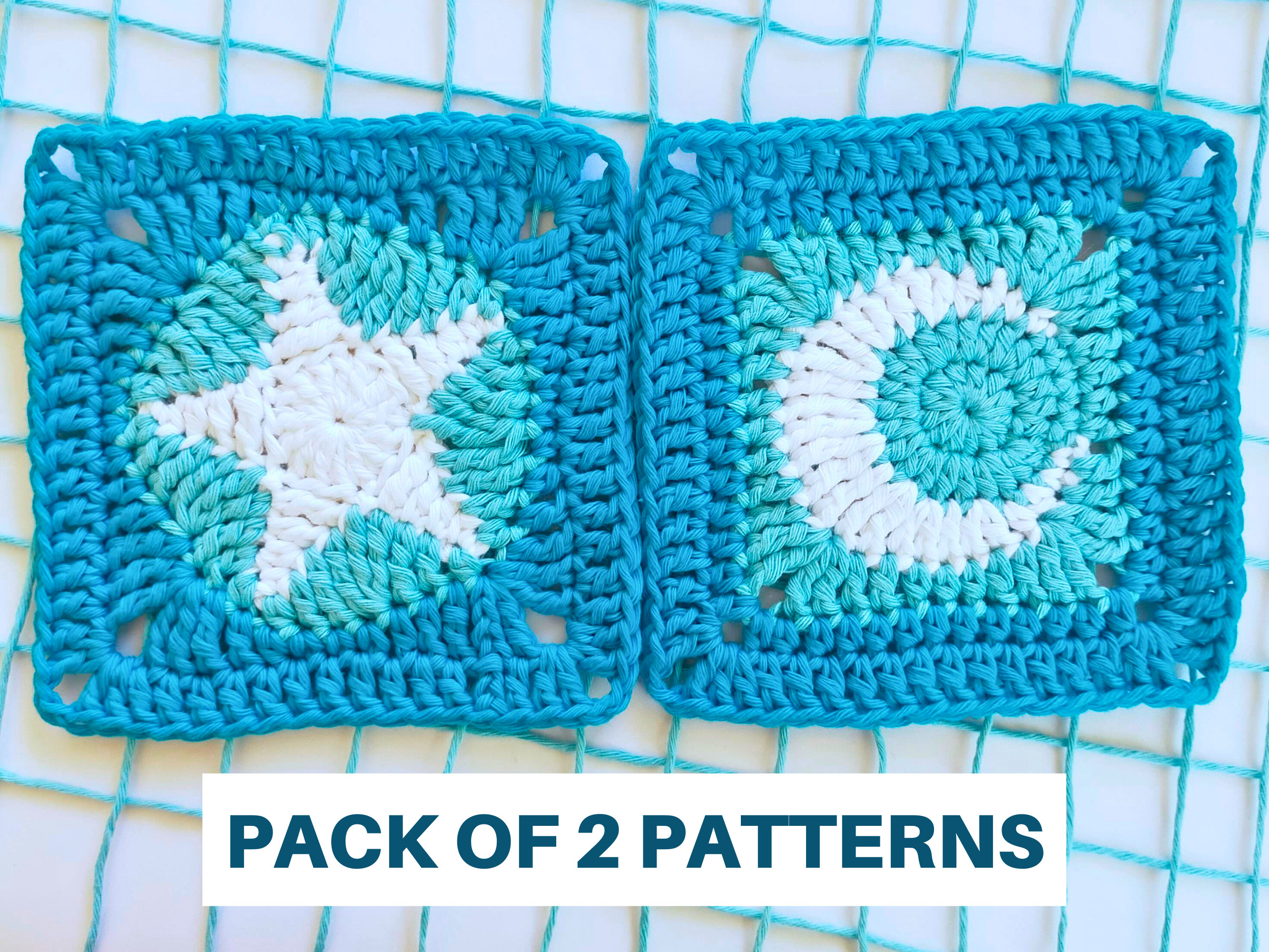 Twinkling Granny Square Crochet Pattern with Video