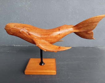 手彫りの木製クジラ壁アート：バリの彫刻、12インチ - Etsy 日本