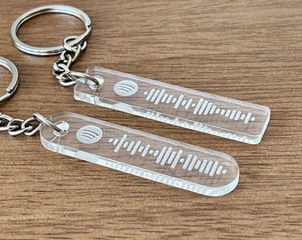 Free Song Vinyl Keychains